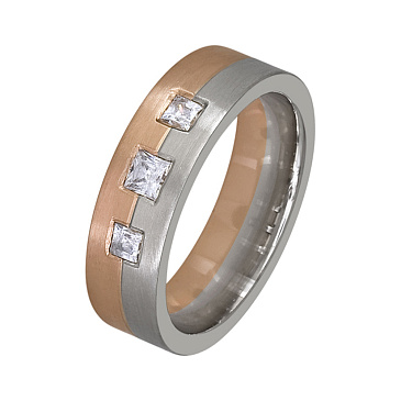 Обручальное кольцо с бриллиантом 432-030-478