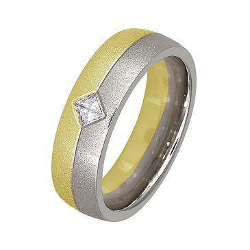 Обручальное кольцо с бриллиантом 442-010-484