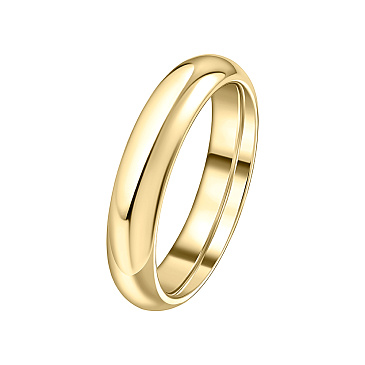 Классическое гладкое обручальное кольцо 120-000-540