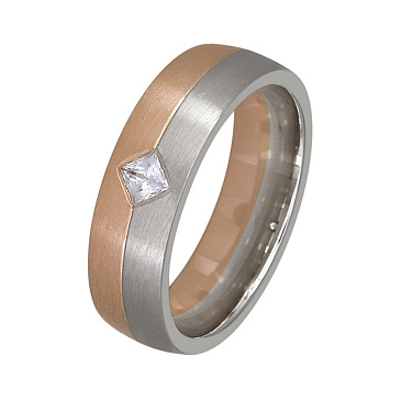 Обручальное кольцо с бриллиантом 432-010-474