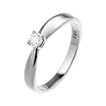 Помолвочное кольцо с бриллиантом 921470Б