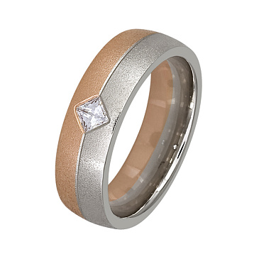 Обручальное кольцо с бриллиантом 432-010-484