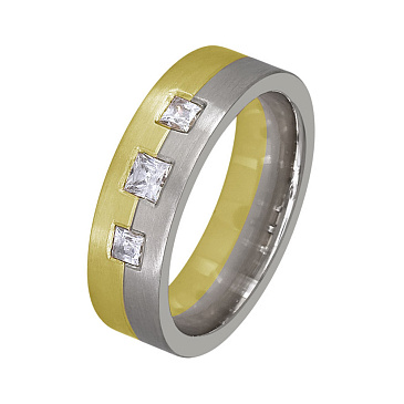 Обручальное кольцо с бриллиантом 442-030-478